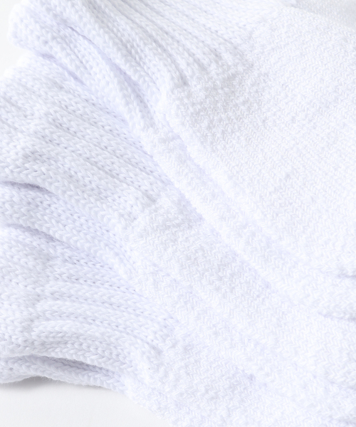 JOURNAL STANDARD relume（ジャーナルスタンダード　レリューム）の「【relume/レリューム】 3P クォーターソックス（ソックス/靴下・メンズ・ブラック/ホワイト/ホワイト×ホワイト/ホワイト系その他・FREE）」の6枚目の写真