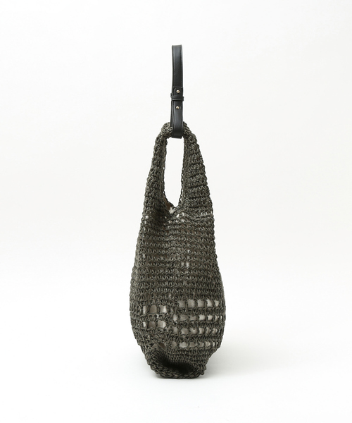soeur（スール）の「SOEUR/メッシュ２WAYトートBAG（トートバッグ・レディース・カーキ/ベージュ・フリー）」の4枚目の写真