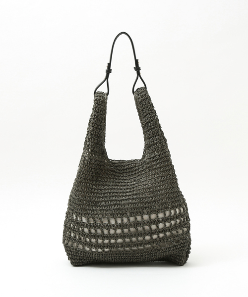 soeur（スール）の「SOEUR/メッシュ２WAYトートBAG（トートバッグ・レディース・カーキ/ベージュ・フリー）」の5枚目の写真
