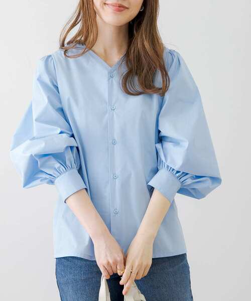 「URBAN RESEARCH Sonny Label」 長袖ブラウス FREE ホワイト レディース URBAN RESEARCH Sonny Label ブラウス シャツ 「WEB限定
