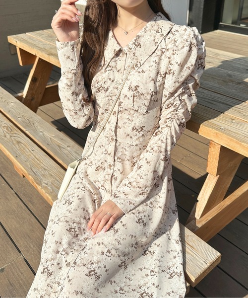 セール】花柄コルセットワンピース【ZOZOTOWN限定アイテム