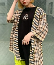 Candy Stripper | ANARCHY BEAR SWITCHED BIG Tシャツ(Tシャツ/カットソー)