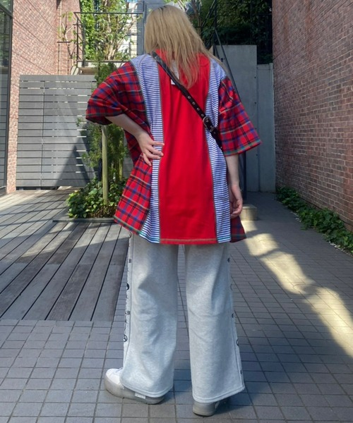 Candy Stripper（キャンディストリッパー）の「ANARCHY BEAR SWITCHED BIG Tシャツ（Tシャツ/カットソー・レディース・ブラック/レッド/ラベンダー・2）」の18枚目の写真