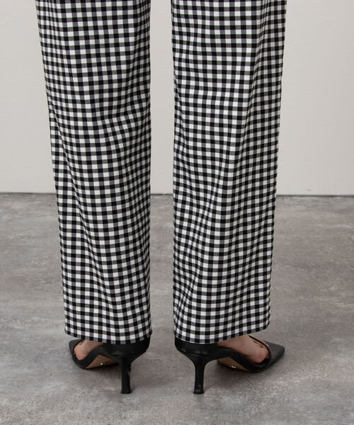 NOLLEY’S（ノーリーズ）の「ハイテンションストレッチハイウエストパンツ（その他パンツ・レディース・ブラック/オリーブ/ブラック系その他/オフホワイト・34/36/38）」の13枚目の写真