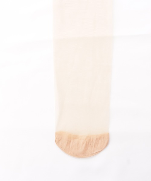 Lace Ladies（レースレディース）の「5枚セット レース付き ストッキング（タイツ/ストッキング・レディース・ベージュ/ブラック・FREE）」の5枚目の写真