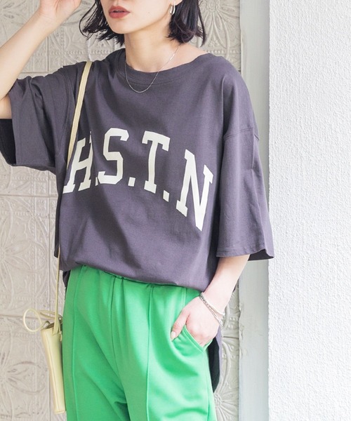 4色 Tシャツ トップス ロゴ ドロップショルダー カジュアル派 ♪ 楽天市場】残りわずか トップス Tシャツ レディース ブラック 春