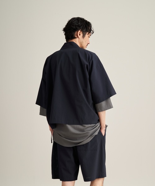 和ROBE（ワローブ）の「JINBEI（浴衣・メンズ・ブラック/チャコール/ダークネイビー/ブルーグレー/ベージュ/ブルーグリーン/スミクロ・3/2）」の17枚目の写真