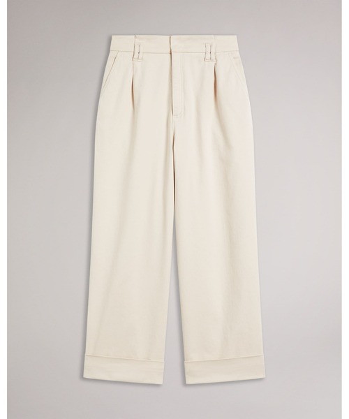 Ted Baker（テッドベーカー）の「STEVIEY ワイドレッグ クロップド パンツ（スラックス・レディース・ダークネイビー/ベージュ系その他2・0/1/2/3）」の13枚目の写真