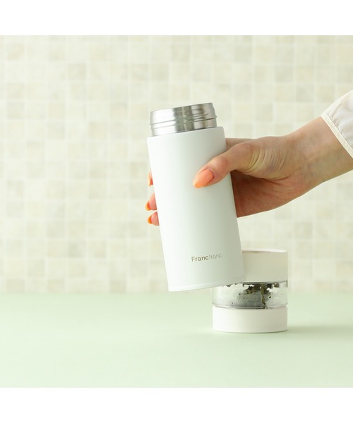 Francfranc(フランフラン)の「ステンレスティーボトル 300ML ホワイト(水筒・レディース・ホワイト・FREE)」の16枚目の写真
