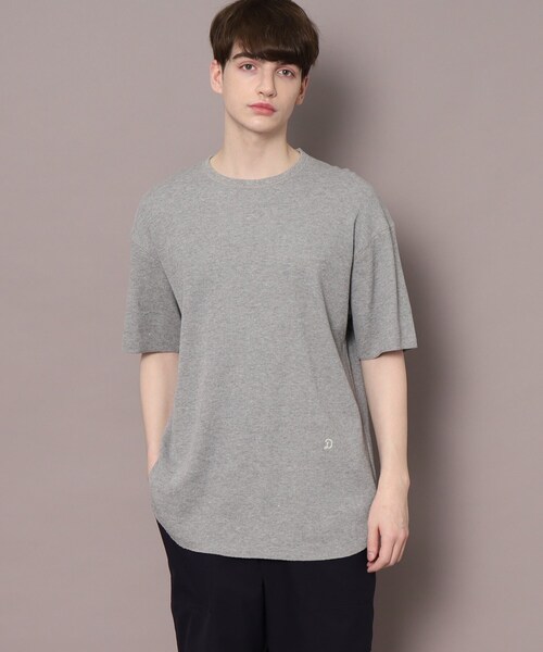 DRESSTERIOR(ドレステリア)の「◆ラウンドヘム サーマルTシャツ(Tシャツ/カットソー・メンズ・グレー/カーキ/ブラック・92/90/91)」の16枚目の写真