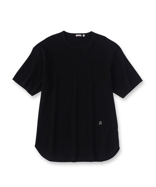 DRESSTERIOR(ドレステリア)の「◆ラウンドヘム サーマルTシャツ(Tシャツ/カットソー・メンズ・グレー/カーキ/ブラック・92/90/91)」の17枚目の写真