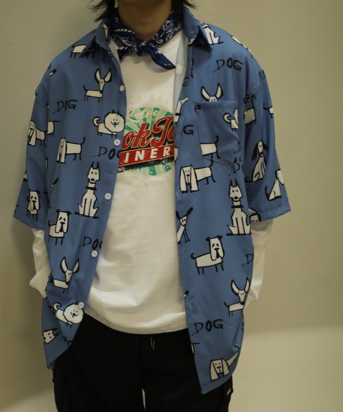 HOOK（フック）の「アメカジヴィンテージ風ロゴプリントロング長袖TEE（Tシャツ/カットソー・メンズ・ネイビー/ブラック/ホワイト・XL/L/M）」の19枚目の写真