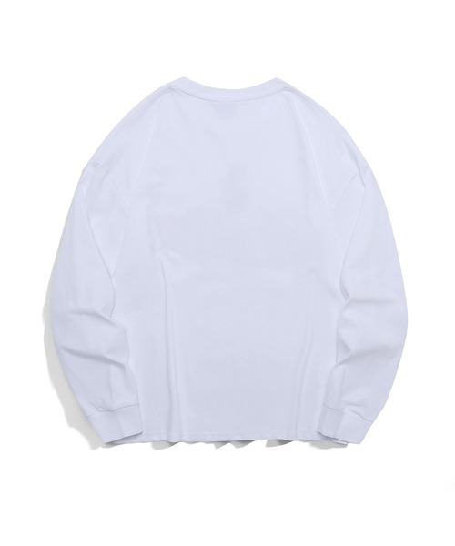 HOOK（フック）の「アメカジヴィンテージ風ロゴプリントロング長袖TEE（Tシャツ/カットソー・メンズ・ネイビー/ブラック/ホワイト・XL/L/M）」の6枚目の写真