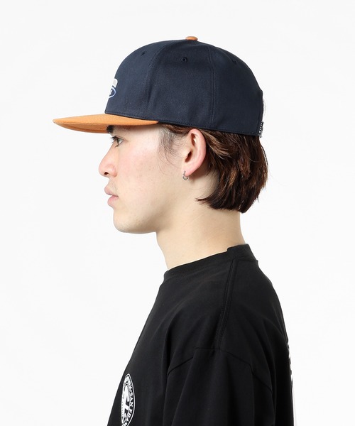 HUF(ハフ)の「H COLOR SNAPBACK HAT / HUF キャップ 帽子(キャップ・メンズ・ブルー系その他/ホワイト×ブラック・O/S)」の11枚目の写真