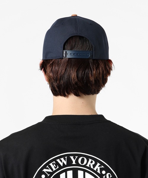 HUF(ハフ)の「H COLOR SNAPBACK HAT / HUF キャップ 帽子(キャップ・メンズ・ブルー系その他/ホワイト×ブラック・O/S)」の10枚目の写真