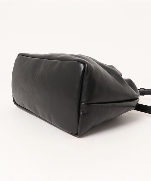 russet（ラシット）の「《repos》ウッディハンドル2WAYトートバッグ(CE-1082-WS)（ショルダーバッグ・レディース・ブラック/モカ・FREE）」の5枚目の写真