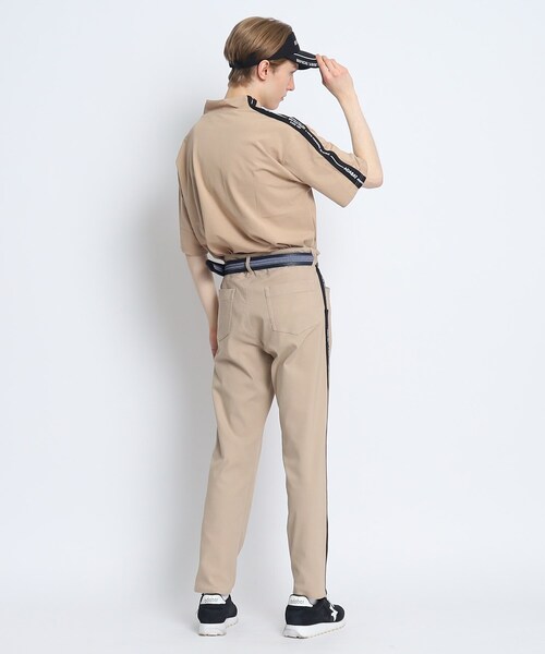 adabat(アダバット)の「【股下73cm】サイドテープデザイン ストレッチパンツ(その他パンツ・メンズ・ナチュラル/カーキ/ダークネイビー・46/48/50)」の15枚目の写真