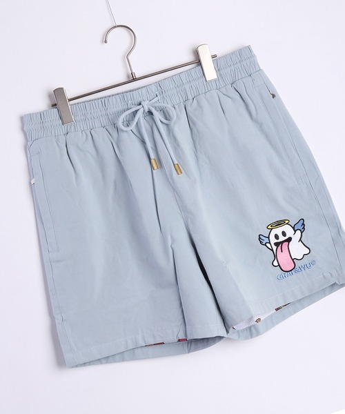 GRAF&WU（グラフアンドユー）の「GRAF&WU BOOGHOST ショートパンツ（その他パンツ・メンズ・ワインレッド/ブラック/サックスブルー/パープル/ブラック系その他・M/L）」の3枚目の写真