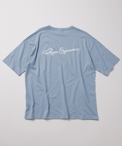 reyn spooner（レインスプーナー）の「【Reyn Spooner】S/S BACK LOGO PRINT TEE 5508-01（Tシャツ/カットソー・メンズ・グレー/ブルー/ブラック/ホワイト/ネイビー・M/L/XL/S）」の12枚目の写真