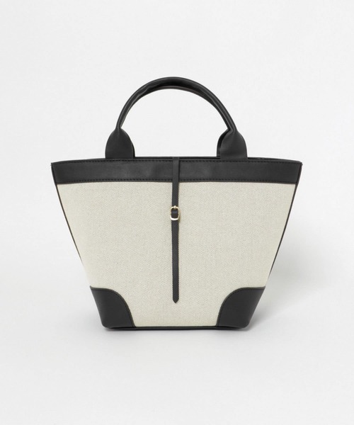 RODE SKO（ロデスコ）の「キャンバスコンビ2WAYバッグ（トートバッグ・レディース・ブラック/キャメル・ONE）」の17枚目の写真