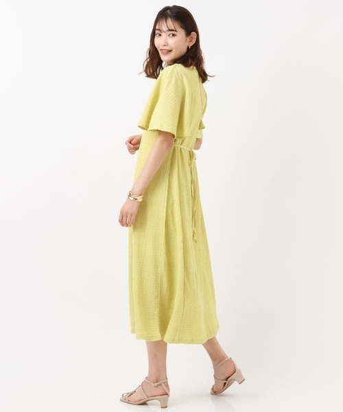 a.v.v（アーヴェヴェ）の「秒映えケープスリーブワンピース（ワンピース・レディース・ライトパープル/クリーム/ブラック・34/42/38/40/36）」の13枚目の写真