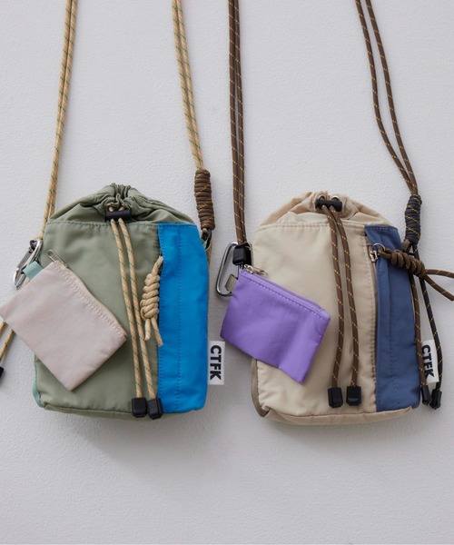 CONTROL FREAK(コントロールフリーク)の「CONTROL FREAK / CTFK(コントロールフリーク)ナイロンハンディショルダー(ショルダーバッグ・レディース・ブラック/ベージュ/グリーン/サンドグレー/アイボリー/ブルー/オリーブ/オレンジ/モスグリーン/マスタード/グレー/ブラウン/レオパード・FREE)」の2枚目の写真