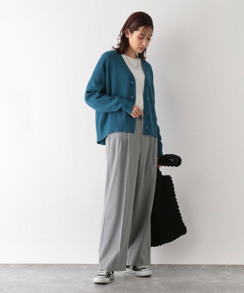 GLOBAL WORK（グローバルワーク）の「ヘビロッTEE袖ボリューム/906269（Tシャツ/カットソー・レディース・オフホワイト/ホワイト系その他/ベージュ/ベージュ系その他/ネイビー系・MEDIUM/LARGE）」の11枚目の写真