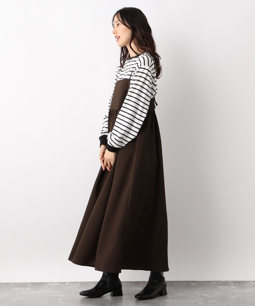 GLOBAL WORK（グローバルワーク）の「ヘビロッTEE袖ボリューム/906269（Tシャツ/カットソー・レディース・オフホワイト/ホワイト系その他/ベージュ/ベージュ系その他/ネイビー系・MEDIUM/LARGE）」の7枚目の写真