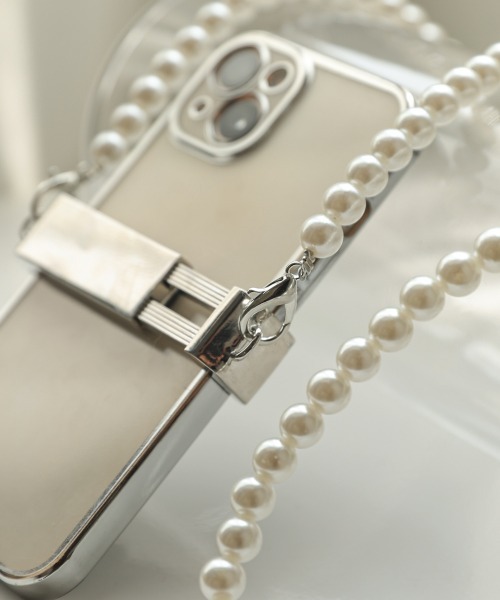 Bab（バブ）の「パールスマホショルダー（スマホグッズ・レディース・アイボリー・ONESIZE）」の6枚目の写真