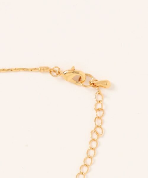 チャイハネ（チャイハネ）の「【チャイハネ】キーレトネックレス（ネックレス・レディース・グリーン/オレンジ・FREE）」の3枚目の写真