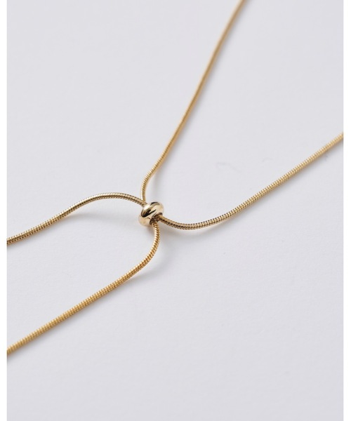 whim(ウィム)の「Adjustable necklace(ネックレス・レディース・ゴールド/シルバー・FREE)」の7枚目の写真