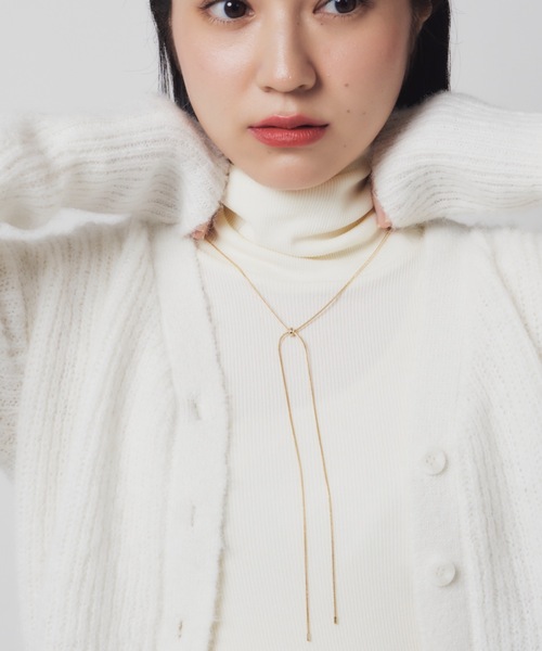 whim(ウィム)の「Adjustable necklace(ネックレス・レディース・ゴールド/シルバー・FREE)」の12枚目の写真