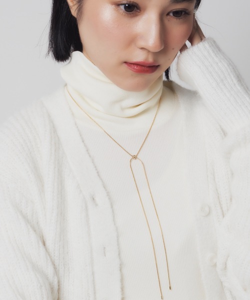 whim(ウィム)の「Adjustable necklace(ネックレス・レディース・ゴールド/シルバー・FREE)」の13枚目の写真