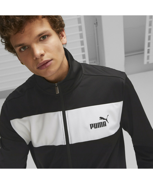 PUMA（プーマ）の「PUMA プーマ メンズ ポリ トレーニングスーツ 上下セット（ジャージ・メンズ・ネイビー/ブラック/レッド・SMALL/X-LARGE/LARGE/MEDIUM/XX-LARGE）」の7枚目の写真