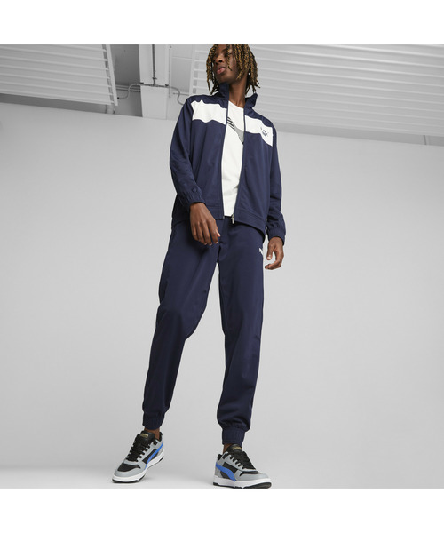 PUMA（プーマ）の「PUMA プーマ メンズ ポリ トレーニングスーツ 上下セット（ジャージ・メンズ・ネイビー/ブラック/レッド・SMALL/X-LARGE/LARGE/MEDIUM/XX-LARGE）」の12枚目の写真