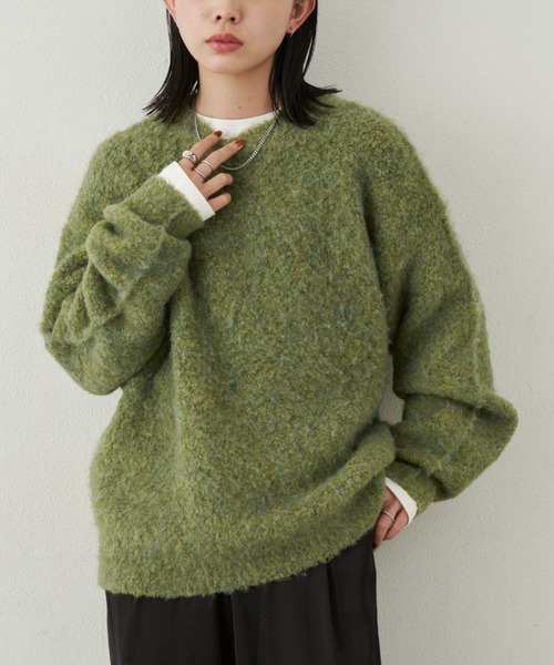 CLEL セーター ニット 「CLEL」High Vintage Design Damage Knit