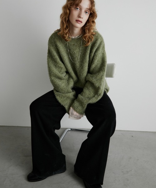 ロングセラー！】ミックスブークレニット（ニット/セーター