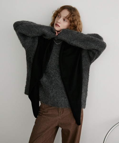 ロングセラー！】ミックスブークレニット（ニット/セーター