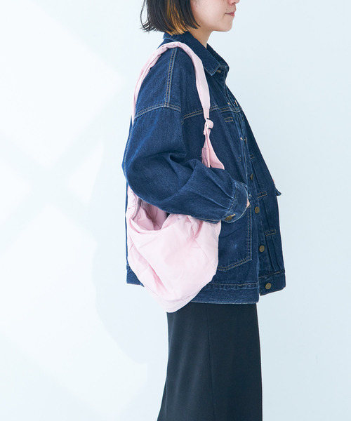 macaroni edge（マカロニエッジ）の「〈macaroni edge/マカロニエッジ〉ナイロン ショルダーバッグ（ショルダーバッグ・メンズ・ピンク/グリーン/ブルー/アイボリー/ブラック/ベージュ・ONE SIZE）」の12枚目の写真