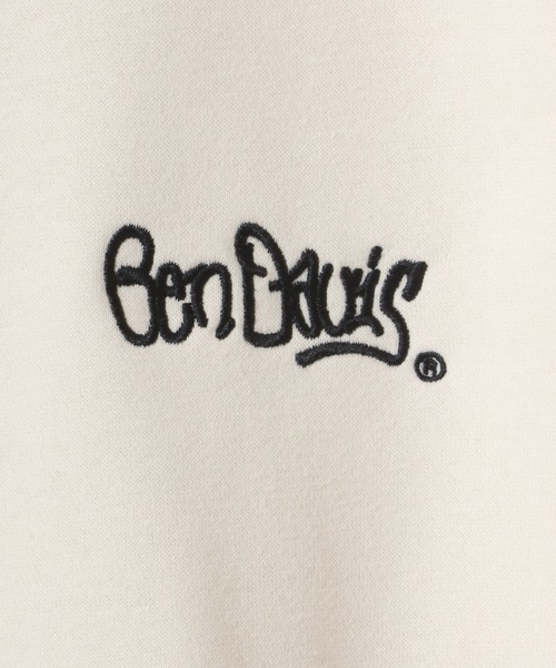 BEN DAVIS（ベンデイビス）の「BEN DAVIS/ベンデイビス HEAVY SWEAT CREW/オーバーサイズ 裏起毛 ロゴ ワンポイント刺繍 スウェット トレーナー（スウェット・メンズ・ダークグリーン/ネイビー/オレンジ/ブラック/オートミール/オフホワイト・L/XL/M）」の21枚目の写真