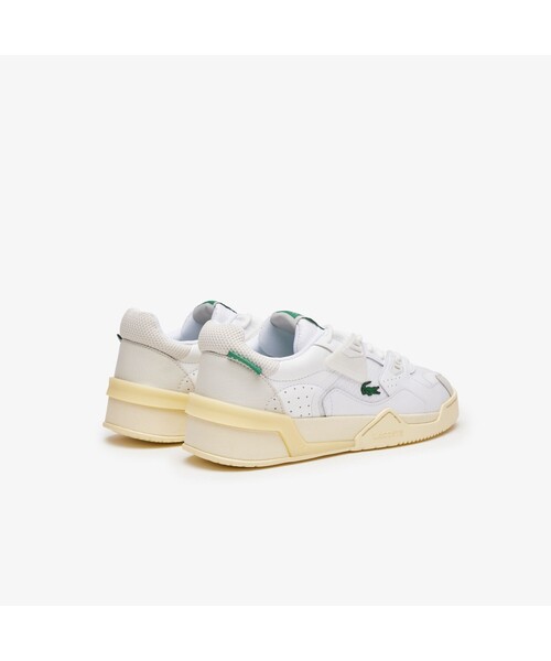 LACOSTE（ラコステ）の「メンズ LT 125 223 1 SMA（スニーカー・メンズ・ホワイト×イエロー・28.0cm/26.5cm/27.0cm/28.5cm/26.0cm/25.0cm/25.5cm）」の3枚目の写真