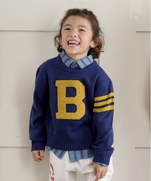 Life Support Products | 【おうちで洗えるニット】レタードニット(80~150cm)(ニット/セーター)