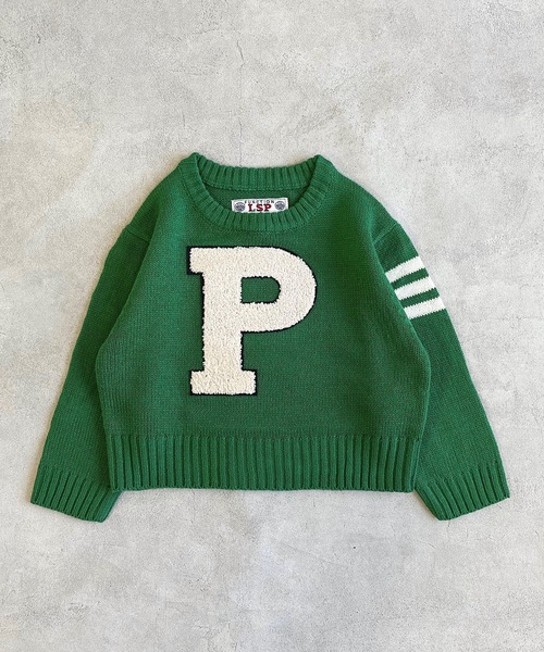 Life Support Products(ライフサポートプロダクツ)の「【おうちで洗えるニット】レタードニット(80~150cm)(ニット/セーター・キッズ・マスタード/アイボリー/グリーン/ネイビー/レッド・80/95/140/90/100/150/110/130/120)」の22枚目の写真