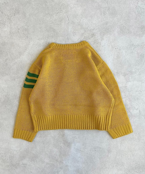 Life Support Products(ライフサポートプロダクツ)の「【おうちで洗えるニット】レタードニット(80~150cm)(ニット/セーター・キッズ・マスタード/アイボリー/グリーン/ネイビー/レッド・80/95/140/90/100/150/110/130/120)」の19枚目の写真