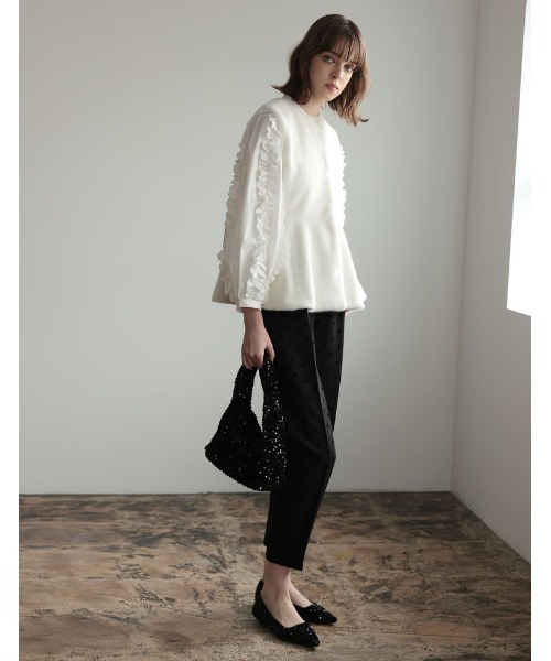 MEISM（ミズム）の「[MEISM by Re:EDIT]スパンコールフラットパンプス（パンプス・レディース・シルバー/ブラック・LARGE/SMALL/MEDIUM）」の12枚目の写真