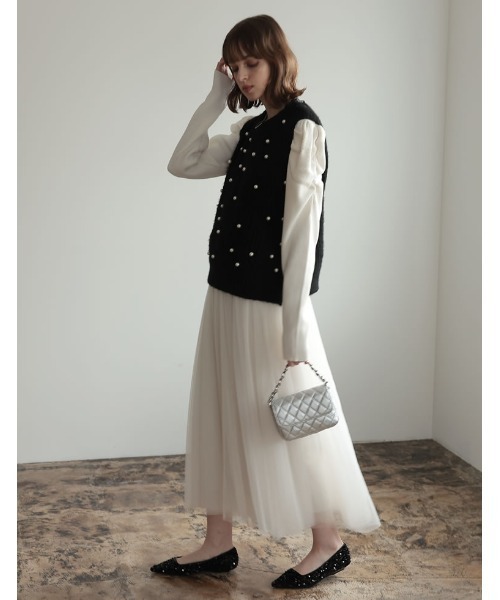 MEISM（ミズム）の「[MEISM by Re:EDIT]スパンコールフラットパンプス（パンプス・レディース・シルバー/ブラック・LARGE/SMALL/MEDIUM）」の10枚目の写真