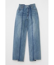 moussy HW デニムパンツ MOUSSY（マウジー）の「HW DAMAGE LOOSE STRAIGHT（デニムパンツ