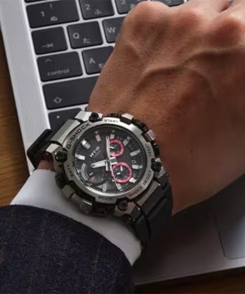 G-SHOCK(ジーショック)の「G-SHOCK/ジーショック 腕時計 MT-Gシリーズ MTG-B3000-1AJF(アナログ腕時計・メンズ・ガンメタ・FREE)」の10枚目の写真