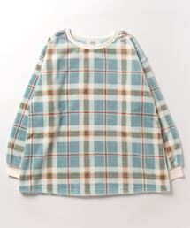 KID BLUE | キッドブルー -23シャギータータンチェック -長袖トップス -KRVN575 -kidblue(その他トップス)