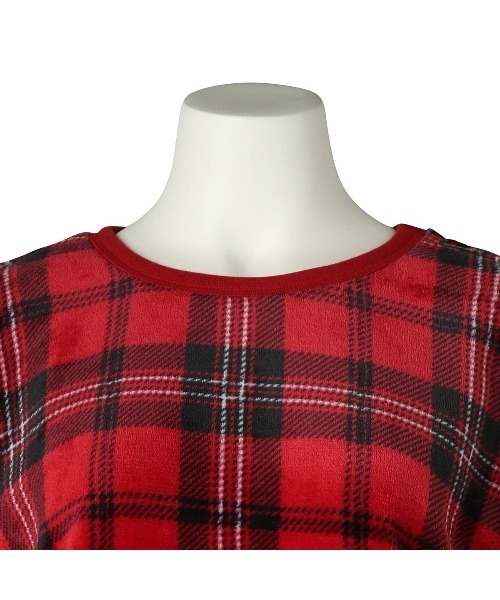 KID BLUE(キッドブルー)の「キッドブルー -23シャギータータンチェック -長袖トップス -KRVN575 -kidblue(その他トップス・レディース・レッド/サンドベージュ/サックスブルー・M)」の17枚目の写真